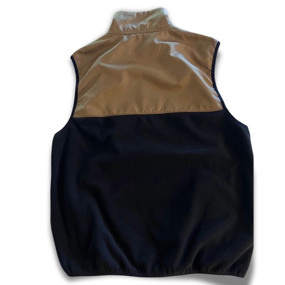 Vans Thatcher Vest Men’s Medium – Black/Dirt Fleece Zip-Up Skate Streetwear EUC - Picture 3 of 4